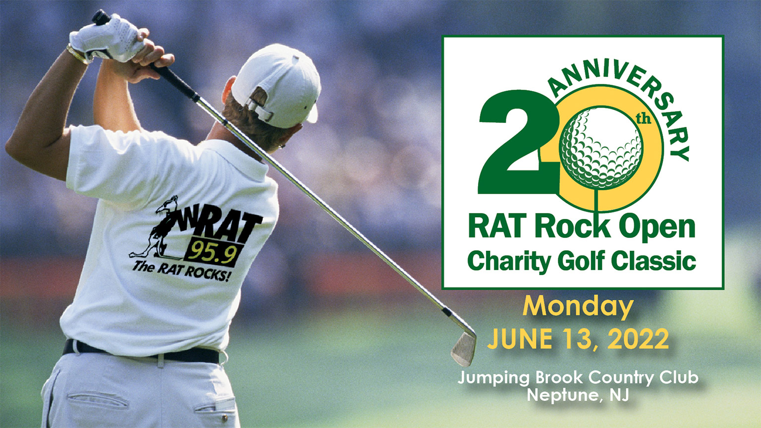 RAT Rock Open Charity Golf Classic Banner