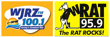 WJRZ FM and WRAT logos
